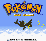 Pokemon Gold - Emu Edition Title Screen
